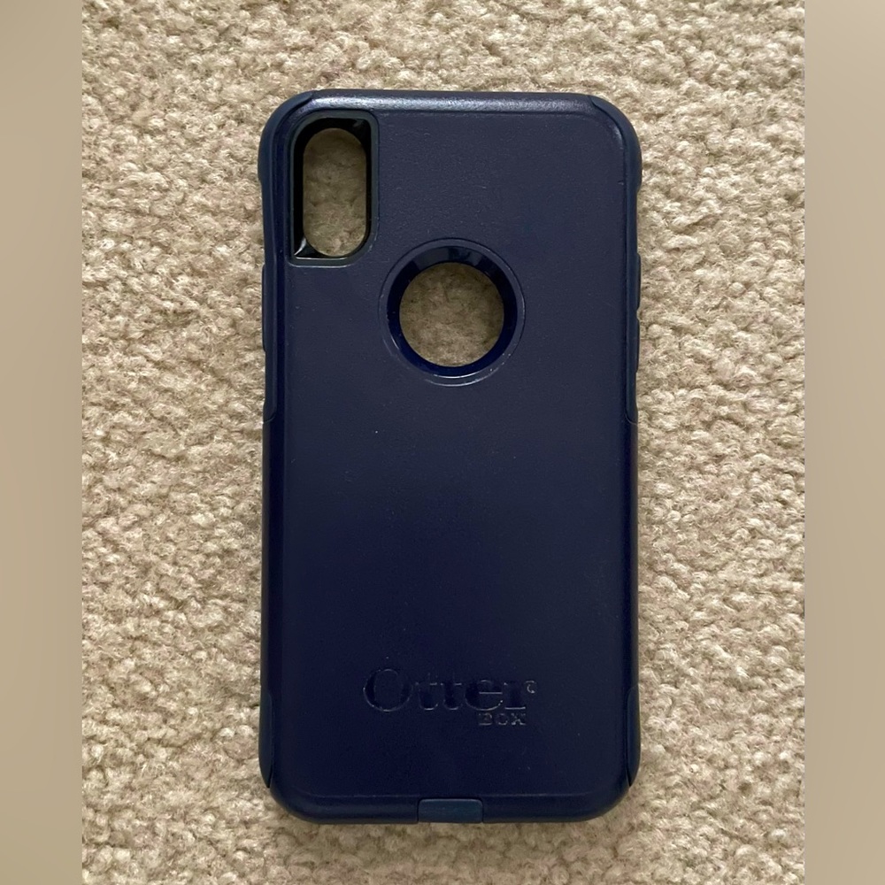 iPhone X Case OtterBox Commuter:Indigo